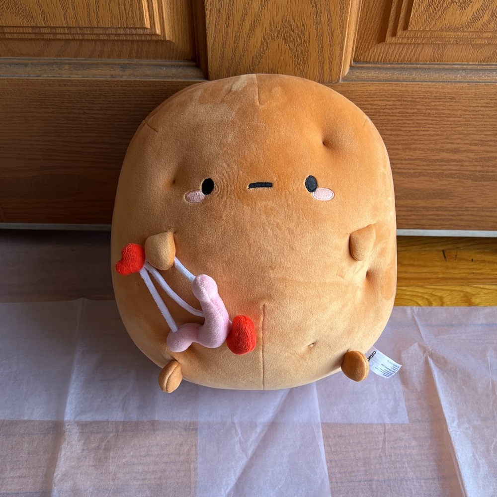 SOLD - Smoko Cupid Tatyto Potato Mochi Plush